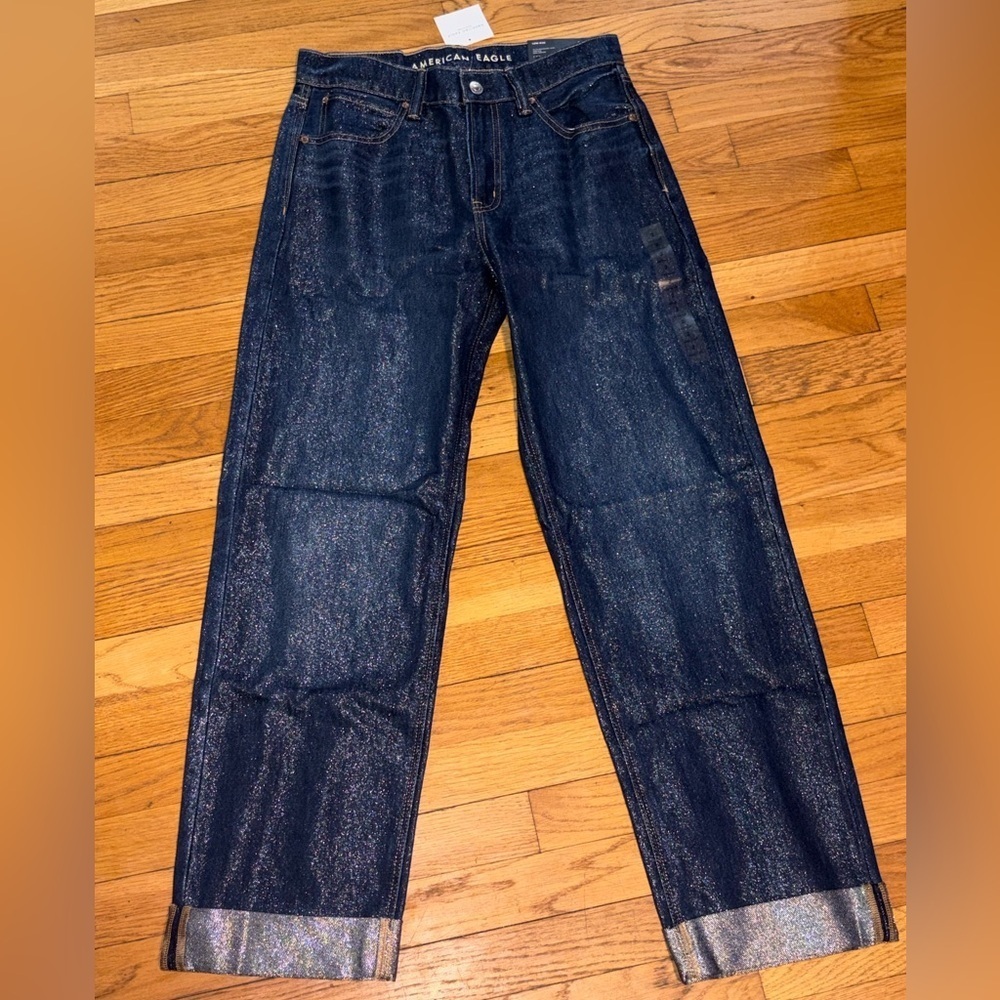 American Eagle Ex-Boyfriend Wide-Leg Low Rise
